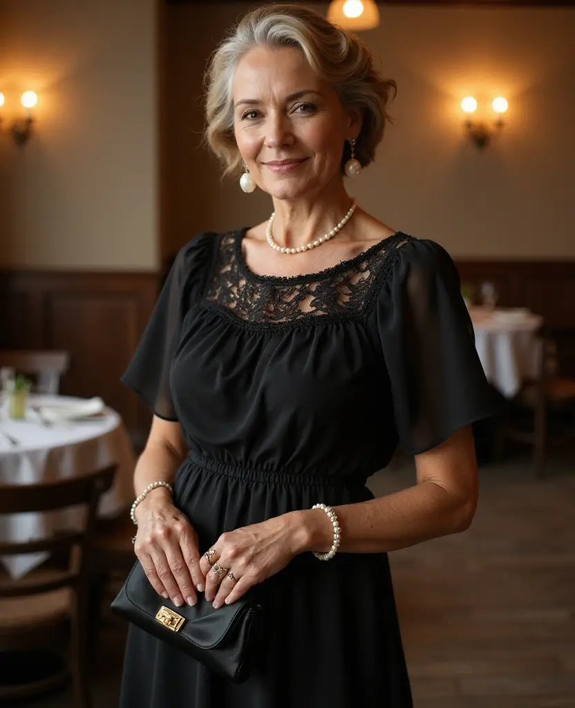 22 Modern Outfits for Women Over 50 to Look Fabulous - 6. Timeless LBD