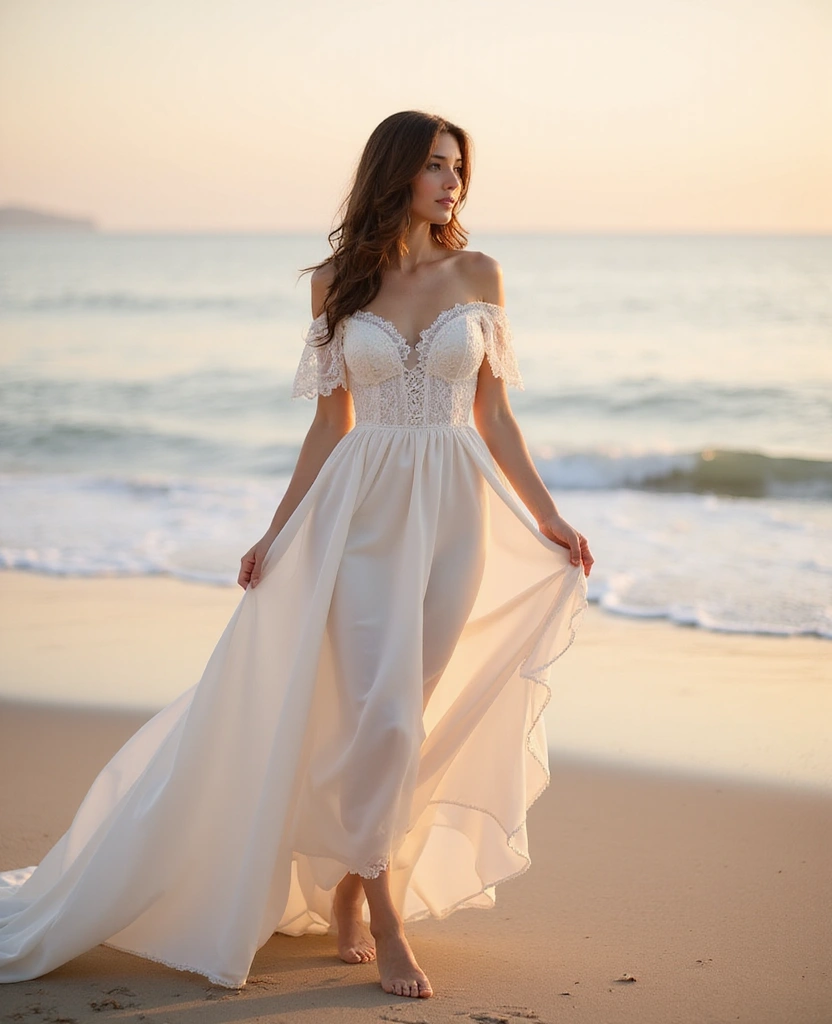 22 Off-the-Shoulder Wedding Dresses for a Romantic Look - 5. Romantic Ruffles