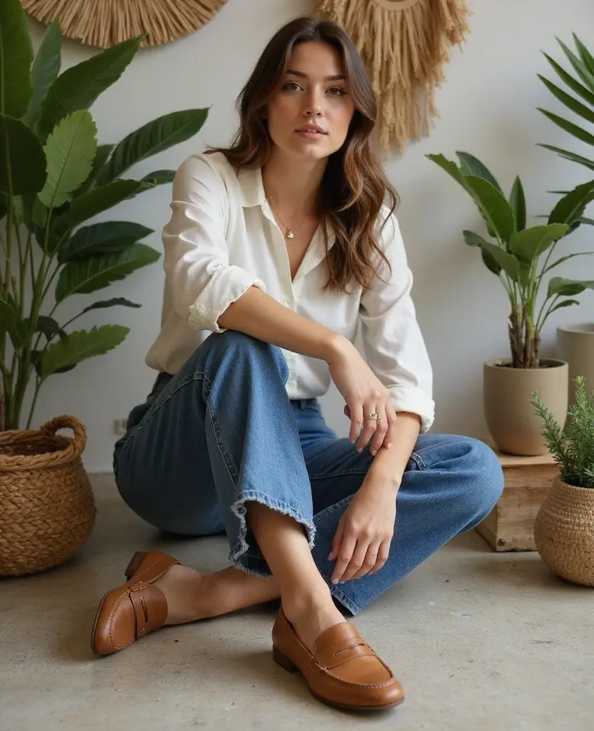 22 Outfit Drawing Ideas for Fashion Sketchbooks - 3. Eco-Conscious Loafers