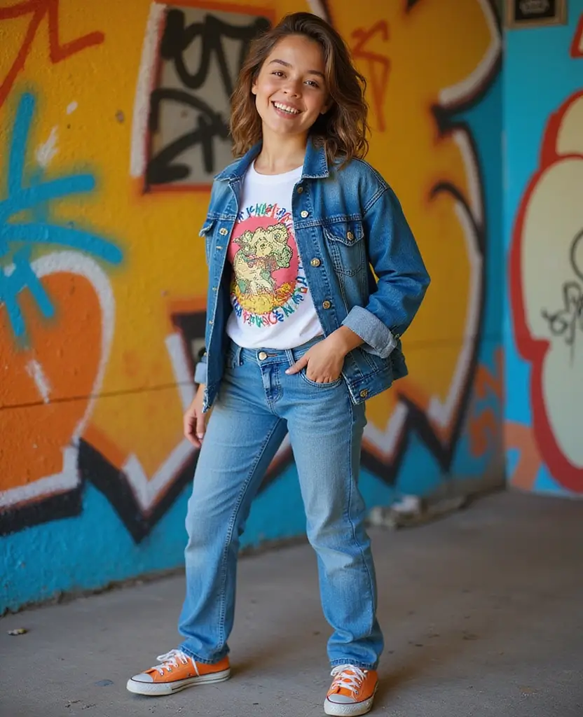 22 School Outfit Ideas for Every Dress Code - 1. The Classic Jean and Tee Combo