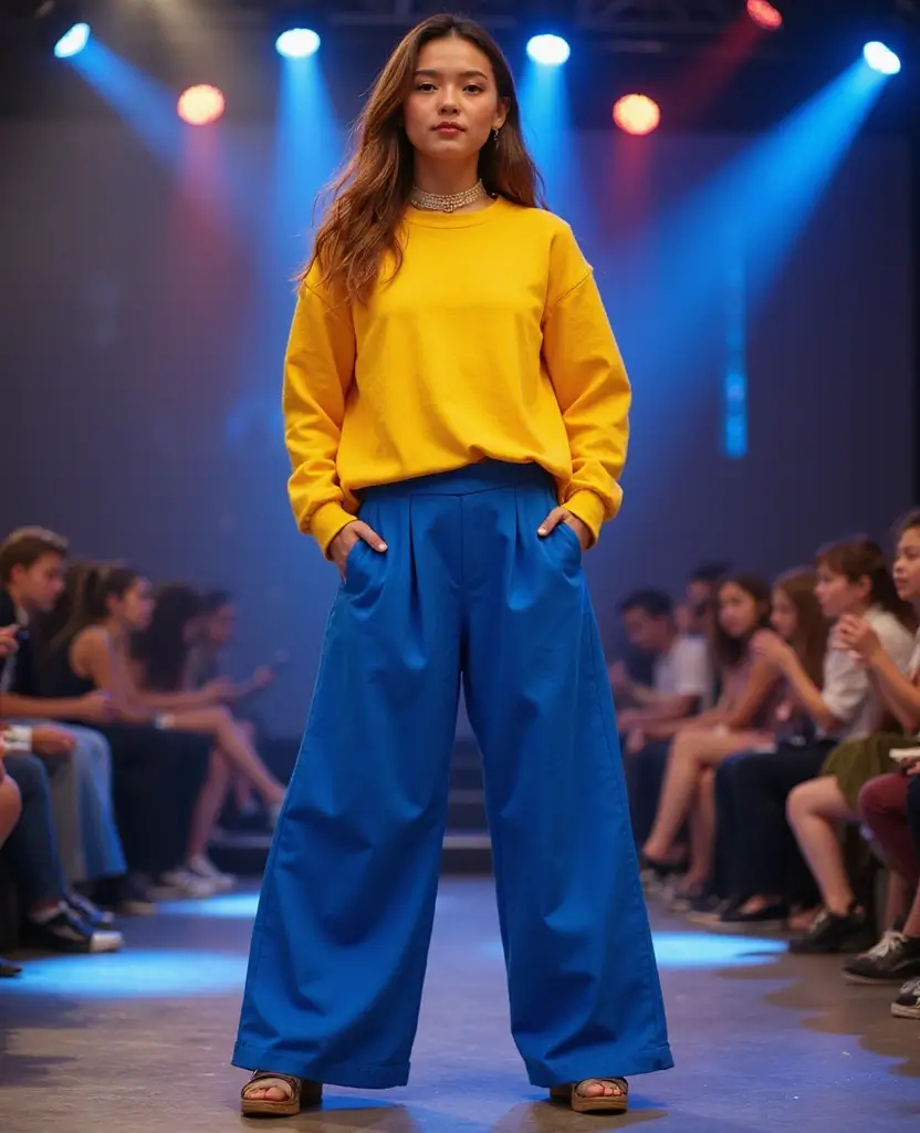 22 School Uniform Outfit Ideas That Break the Mold - 10. Color-Blocked Fun