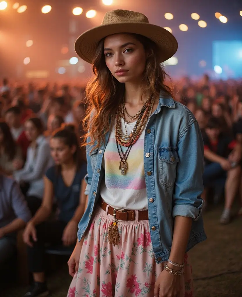 22 School Uniform Outfit Ideas That Break the Mold - 2. Boho Vibes