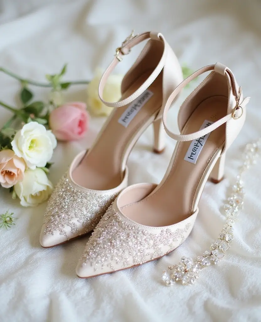 22 Shoes to Wear with Dresses for Every Occasion - 1. Embellished Heels
