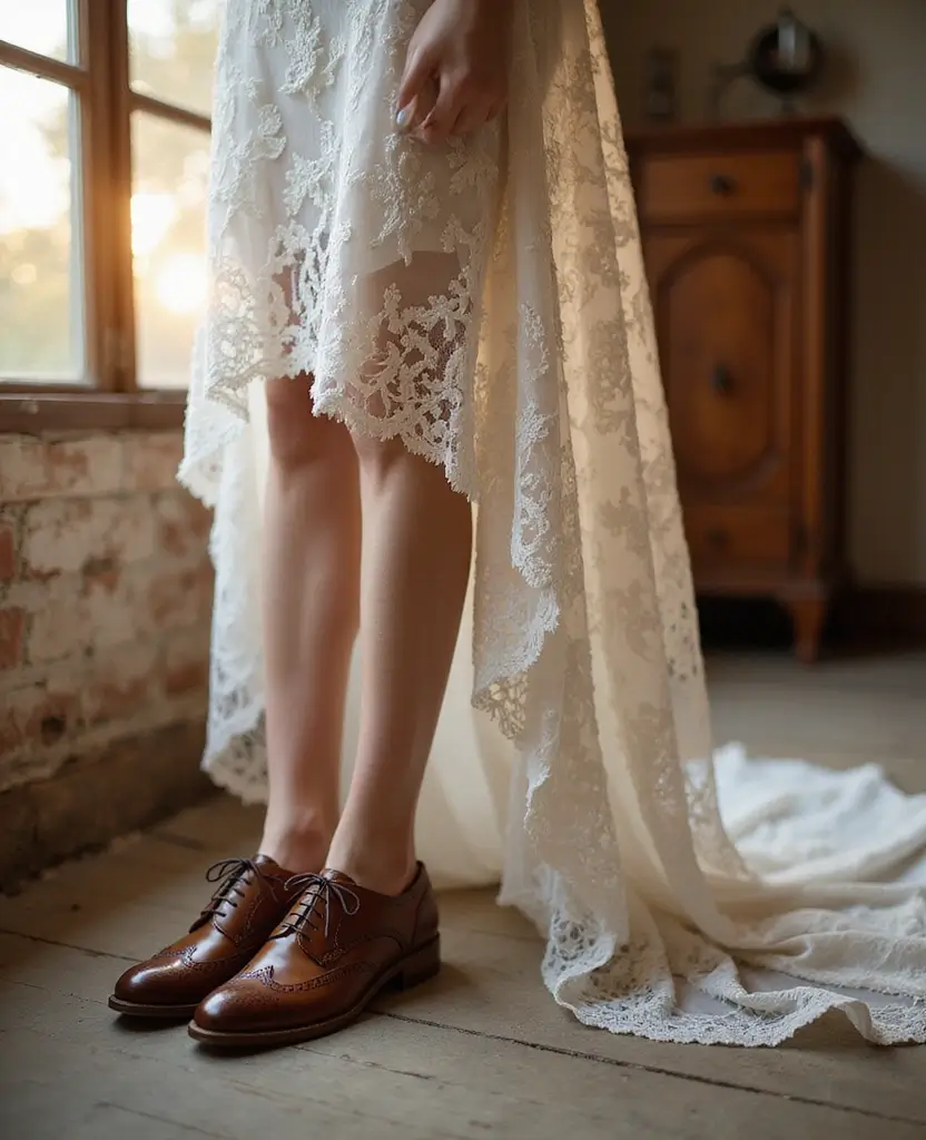 22 Shoes to Wear with Dresses for Every Occasion - 11. Vintage-Inspired Oxfords