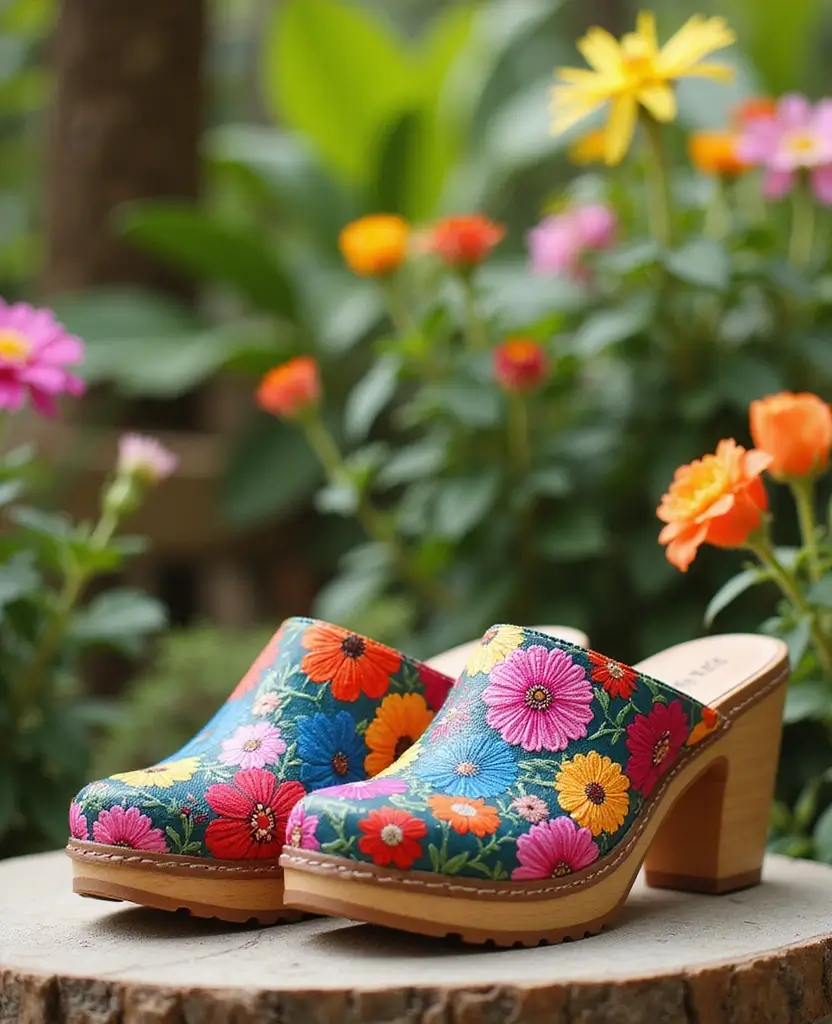 22 Shoes to Wear with Dresses for Every Occasion - 16. Statement Clogs