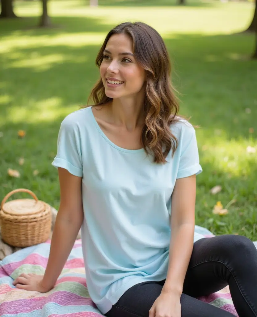 22 Summer Outfit Ideas for Hot Days - 16. Casual Jersey Dress