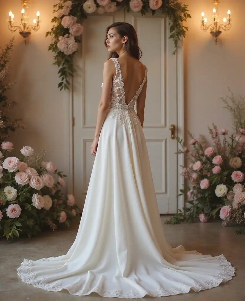 22 Timeless Wedding Dresses That Defy Trends - 15. The Elegant Column