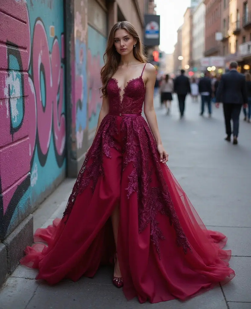 22 Timeless Wedding Dresses That Defy Trends - 17. The Artistic Statement