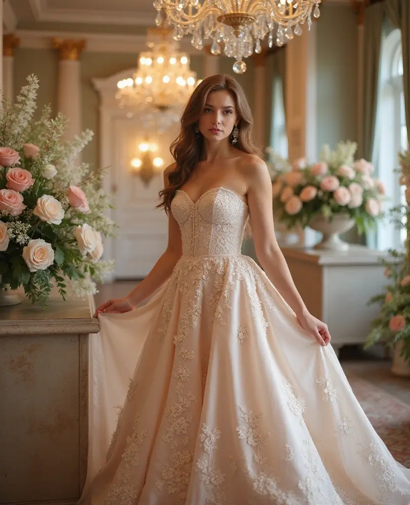22 Timeless Wedding Dresses That Defy Trends - 2. The Whimsical Ball Gown