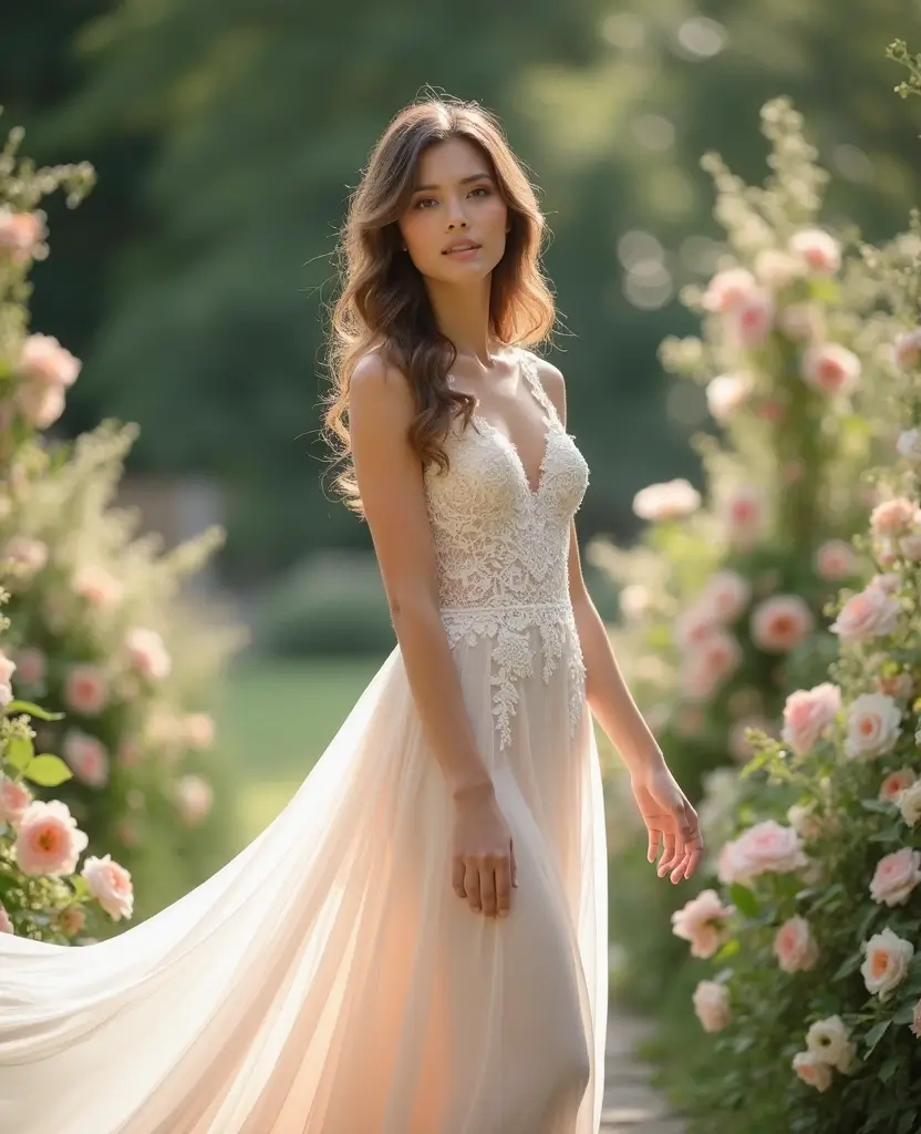 22 Timeless Wedding Dresses That Defy Trends - 20. The Soft Romantic