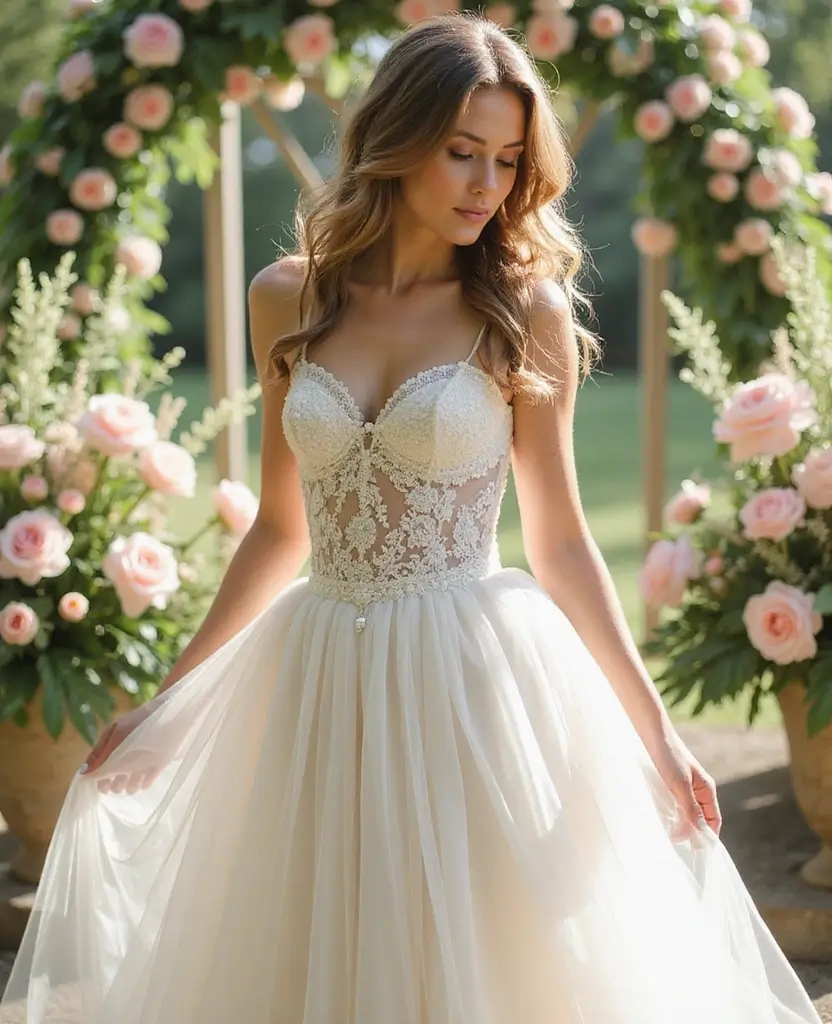 22 Timeless Wedding Dresses That Defy Trends - 9. The Romantic Tulle