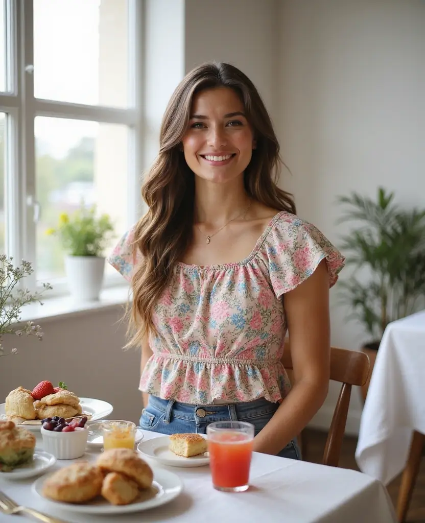 22 Ways to Style Jeans: Fresh Outfit Ideas for Women - 15. Peplum Top and Bootcut Jeans