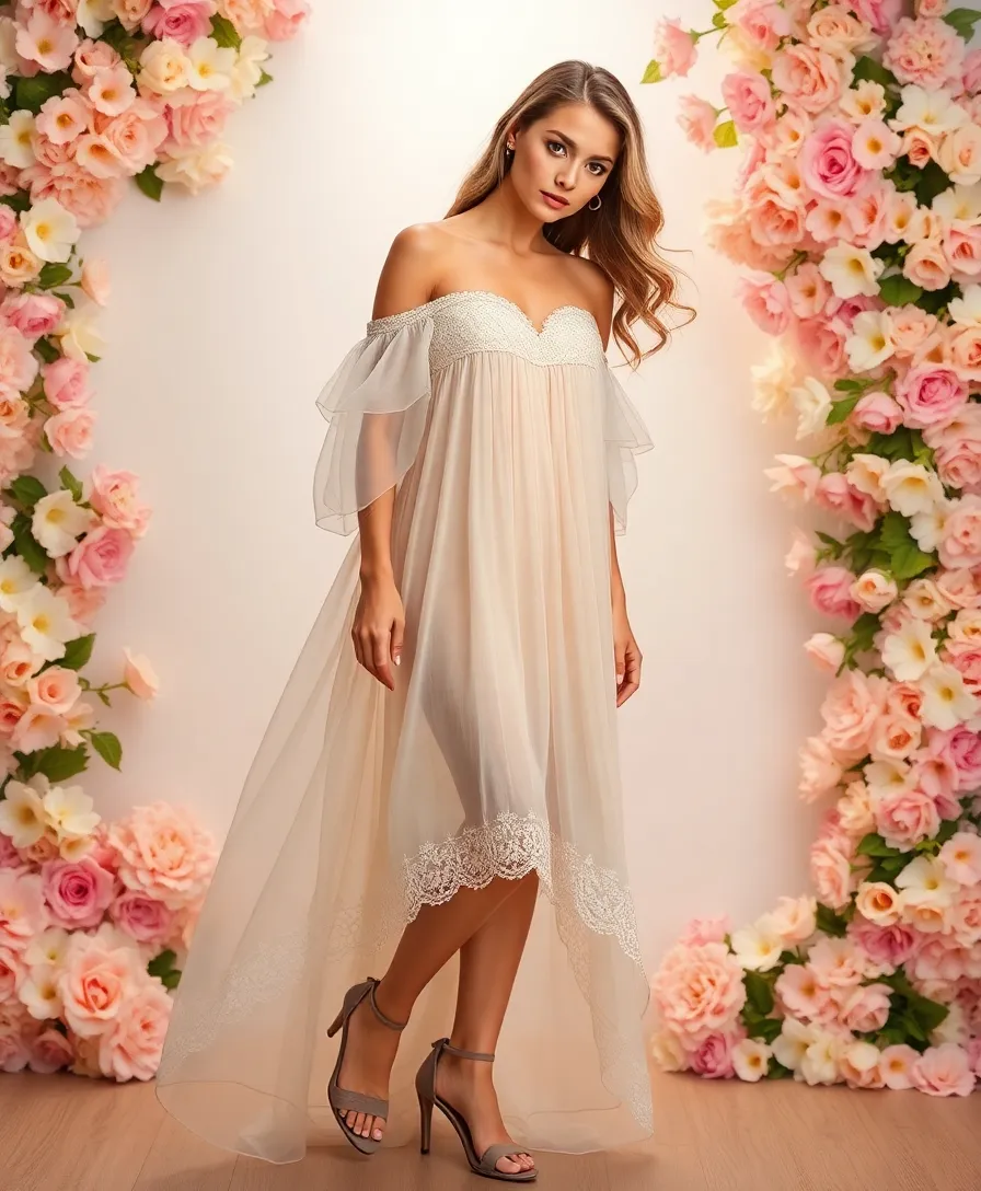 22 Wedding Dress Code Outfits That Nail the Look - 11. Off-the-Shoulder Dress