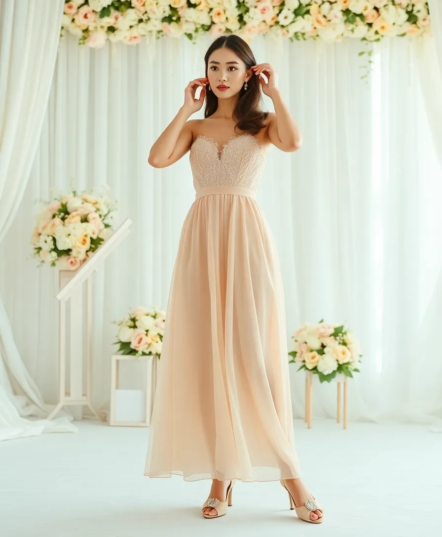 22 Wedding Dress Code Outfits That Nail the Look - 15. Elegant A-Line Dress