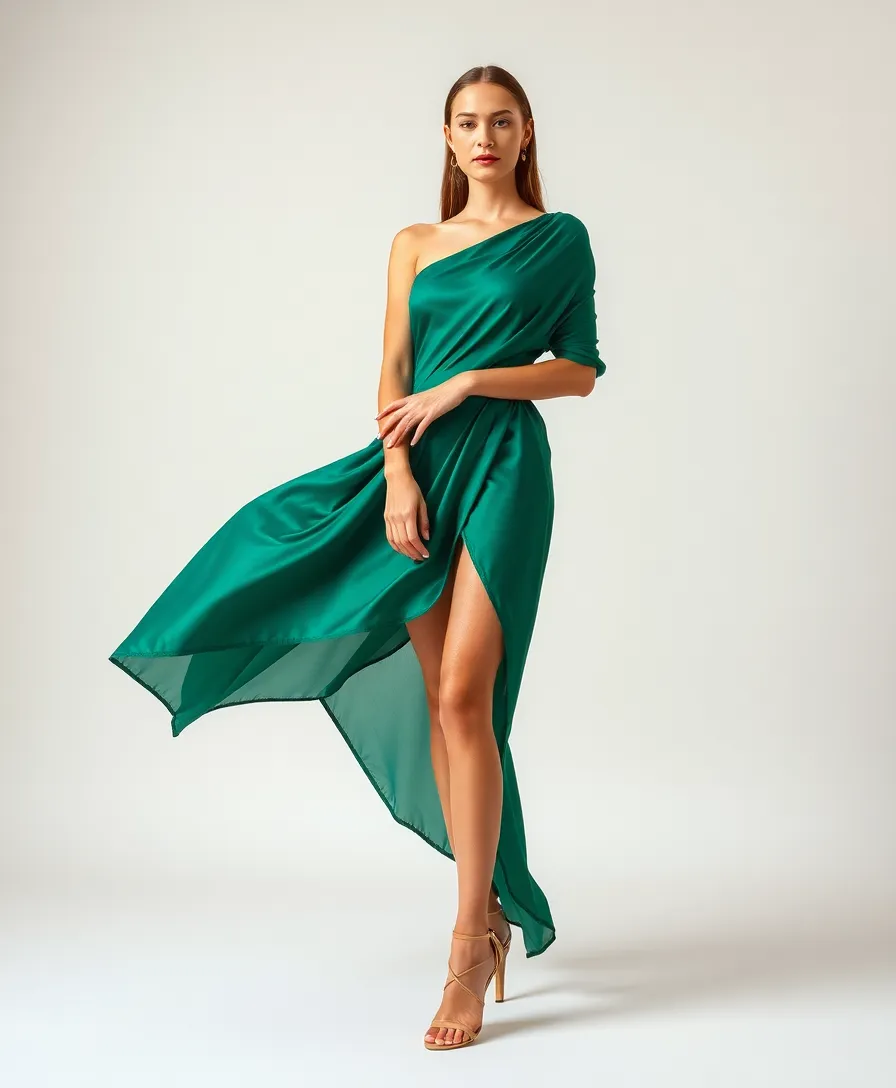 22 Wedding Dress Code Outfits That Nail the Look - 16. Asymmetrical Dress