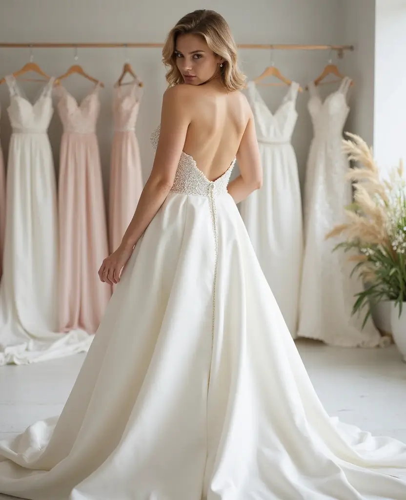 22 Wedding Dresses for Curvy Brides That Wow - 15. Sweetheart Necklines for Romantic Vibes