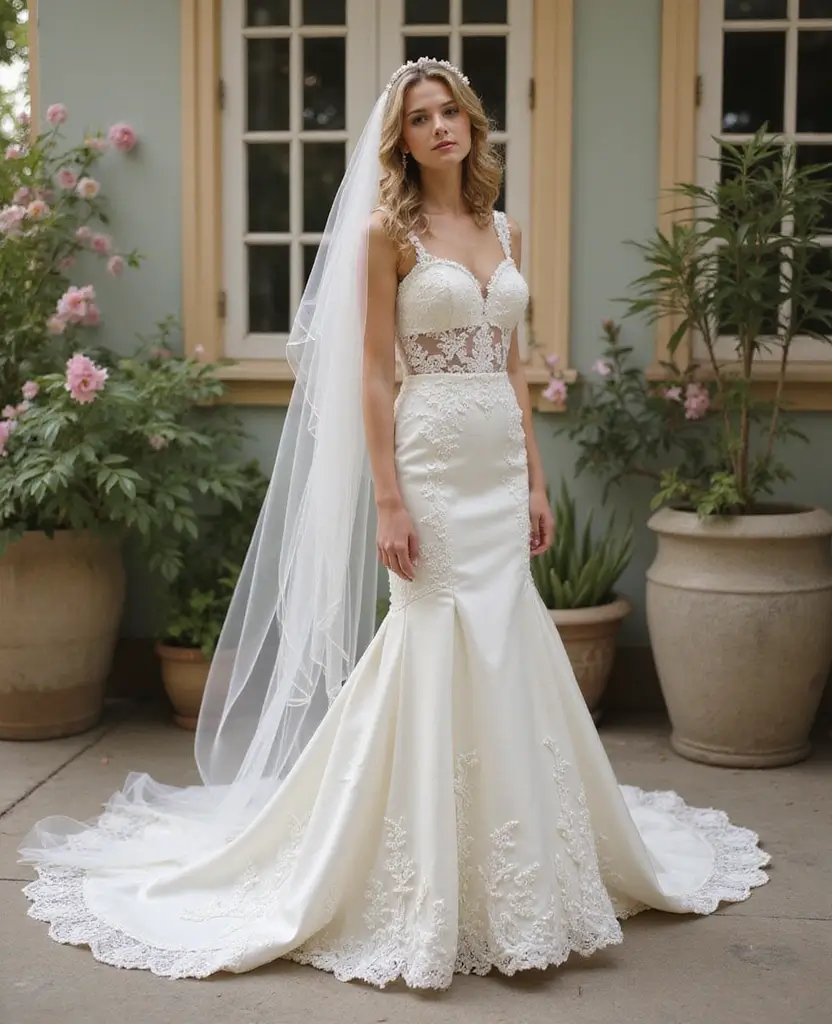 22 Wedding Dresses for Short Brides That Elongate Your Figure - 11. Vintage-Inspired Styles