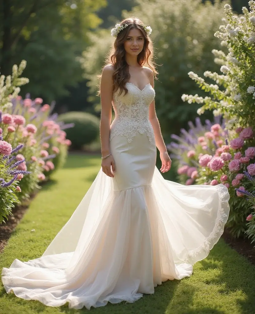 22 Wedding Dresses for Short Brides That Elongate Your Figure - 5. Tulle Layered Flares