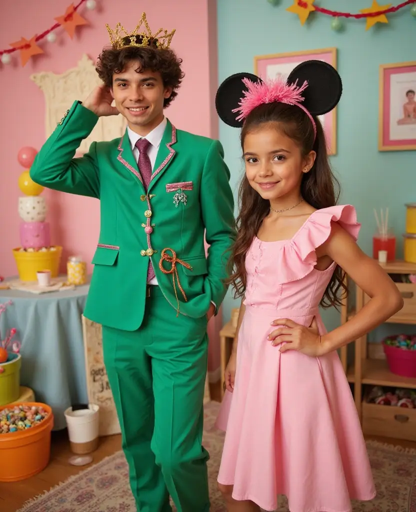 23 At-Home Couples Halloween Costume Ideas for a Cozy Night - 15. Cosmo and Wanda