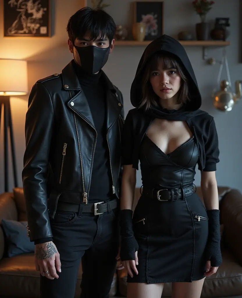 23 At-Home Couples Halloween Costume Ideas for a Cozy Night - 19. Kaneki and Touka