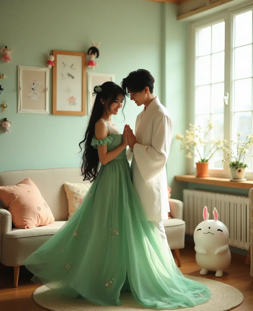 23 At-Home Couples Halloween Costume Ideas for a Cozy Night - 5. Chihiro and Haku