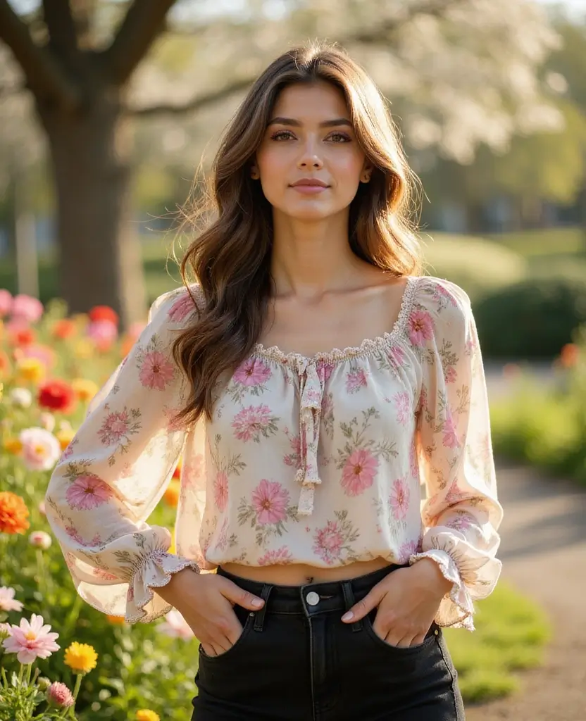 23 Black Jeans Outfit Ideas Women Are Obsessed With - 4. Feminine Touch with a Blouse