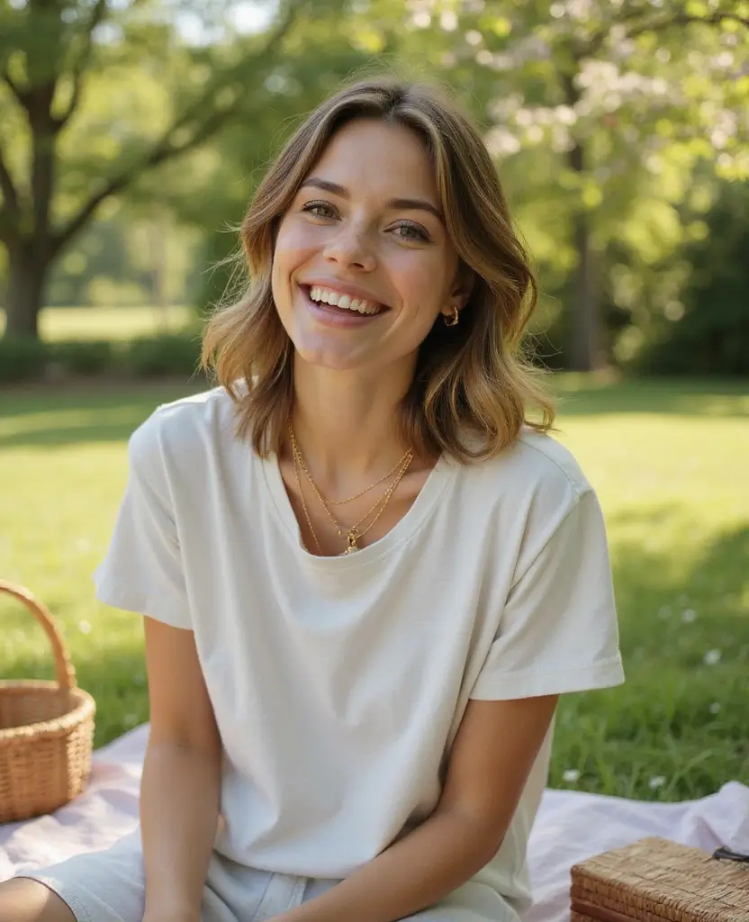 23 Dress Code Outfits for Every Event: Embracing Hippie Style - 23. Casual T-Shirt Dress for a Relaxed Weekend