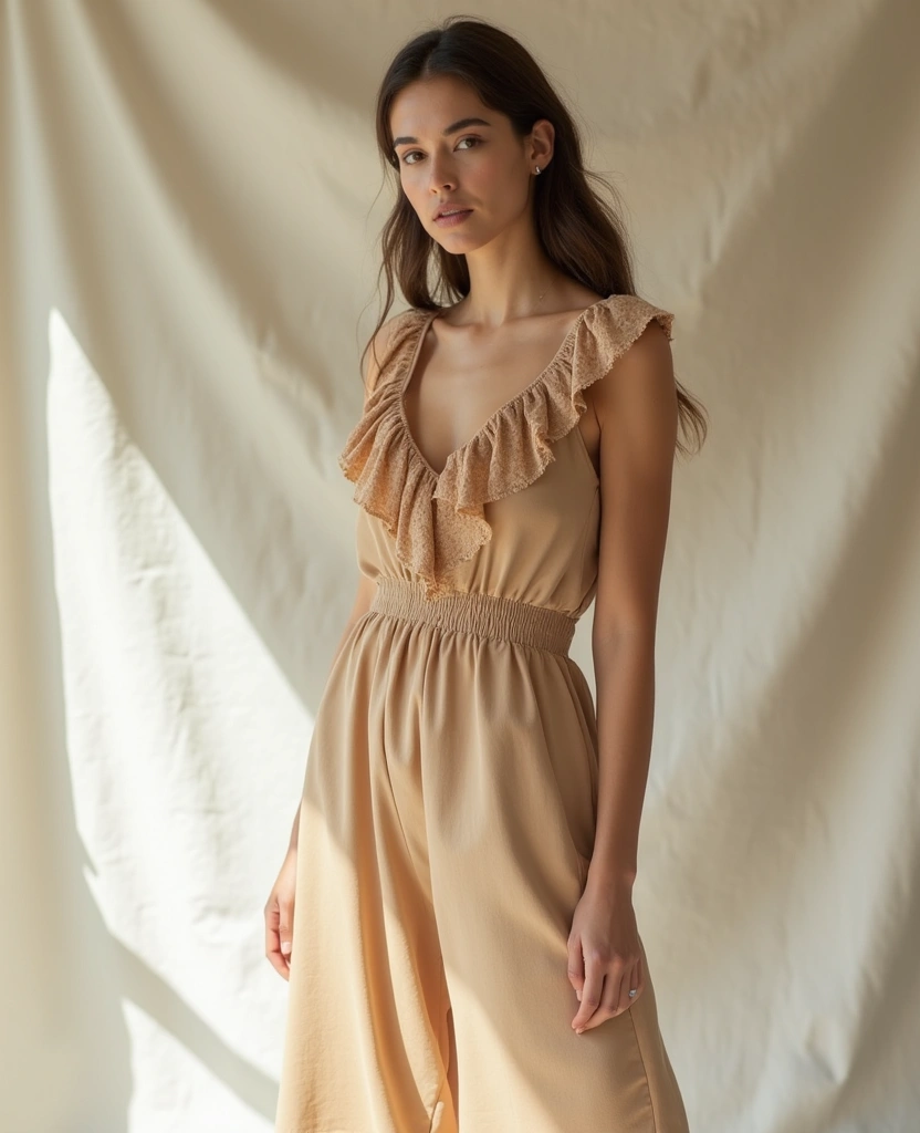 23 Dress Ideas to Reboot Your Style - 10. Sustainable Jumpsuit Dress Combo