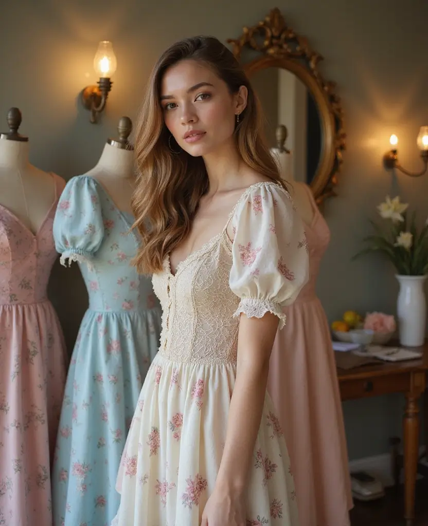 23 Dress Ideas to Reboot Your Style - 11. Vintage-Inspired Dresses