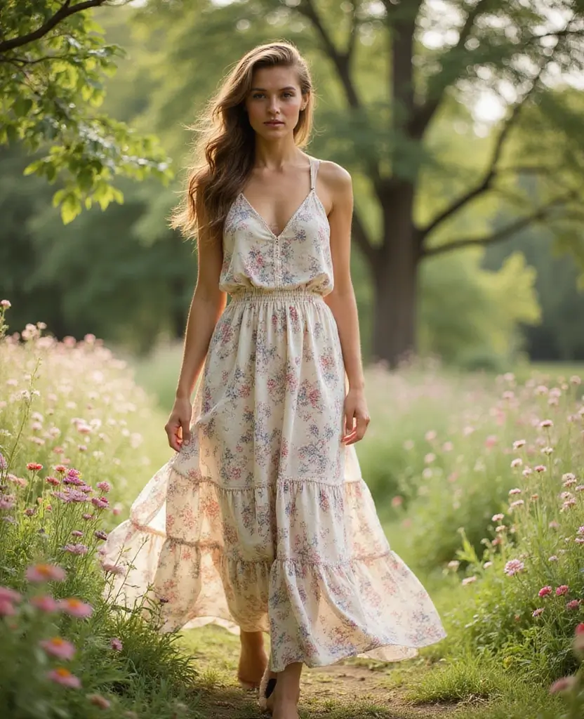 23 Dress Ideas to Reboot Your Style - 15. Bohemian Maxi Dress