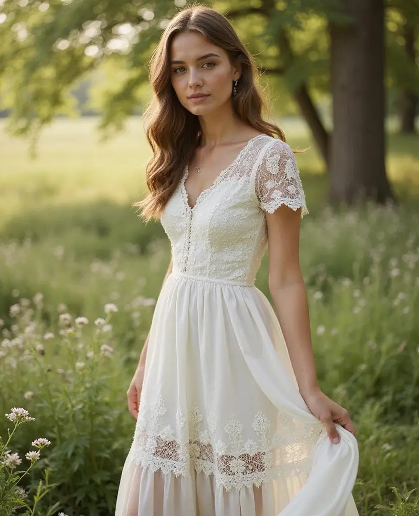 23 Dress Ideas to Reboot Your Style - 7. Eco-Friendly Lace Dress
