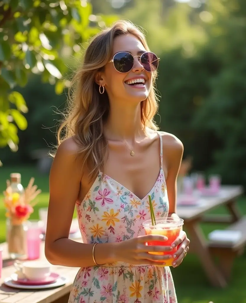 23 Eco-Friendly Summer Outfit Ideas for Every Occasion - 20. Backyard BBQ Look