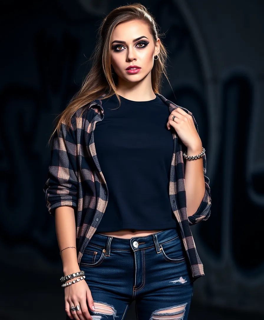 23 Emo Outfit Ideas for Expressive Style - 21. Bold Eyeliner and Emo Style