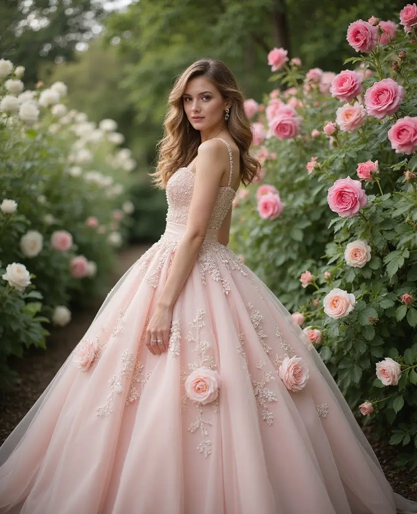 23 Fairytale Dresses That Will Make You Feel Like Royalty - 1. The Enchanted Rose Gown