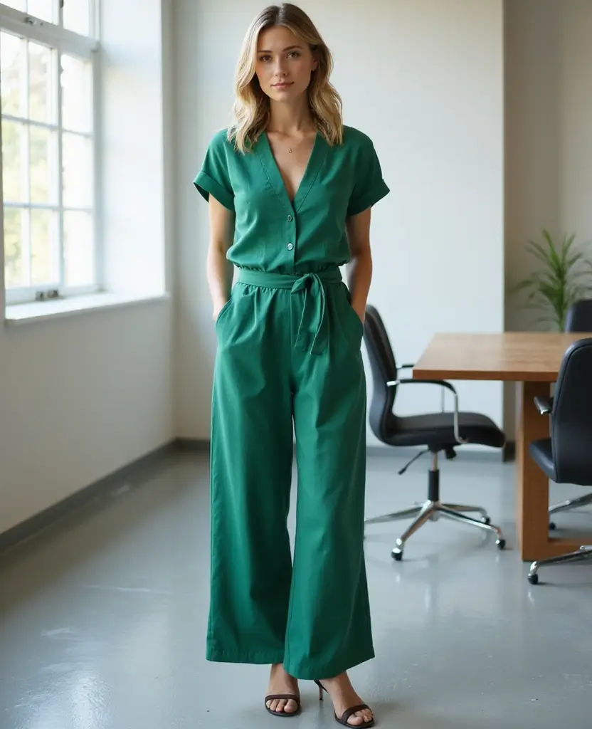 23 Midsize Outfit Ideas That Flatter Every Body Shape - 10. Jumpsuits: One-and-Done Wonder