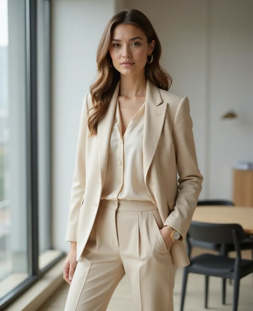 23 Midsize Outfit Ideas That Flatter Every Body Shape - 20. Soft Tailoring: Modern and Chic