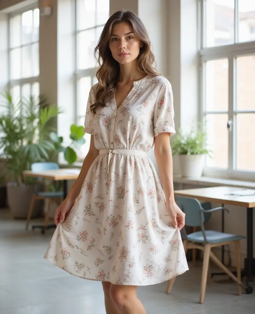 23 Midsize Outfit Ideas That Flatter Every Body Shape - 5. Shift Dresses: Effortless Elegance