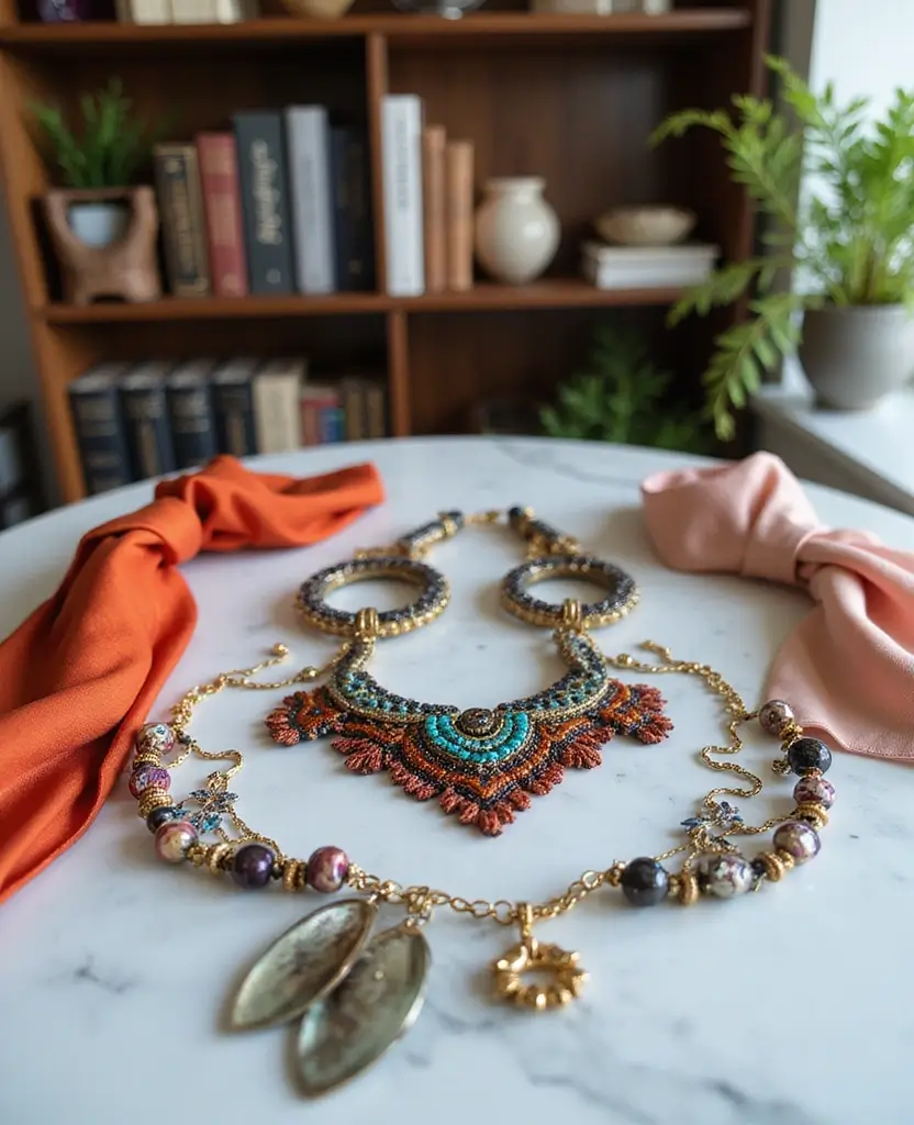 23 Midsize Outfit Ideas That Flatter Every Body Shape - 9. Accessories That Pop: Elevate Your Look