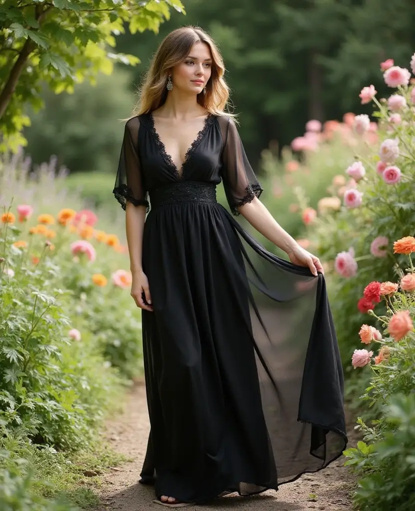 23 Modern Dress Patterns for Your Next DIY Project - 5. Elegant Maxi Dress