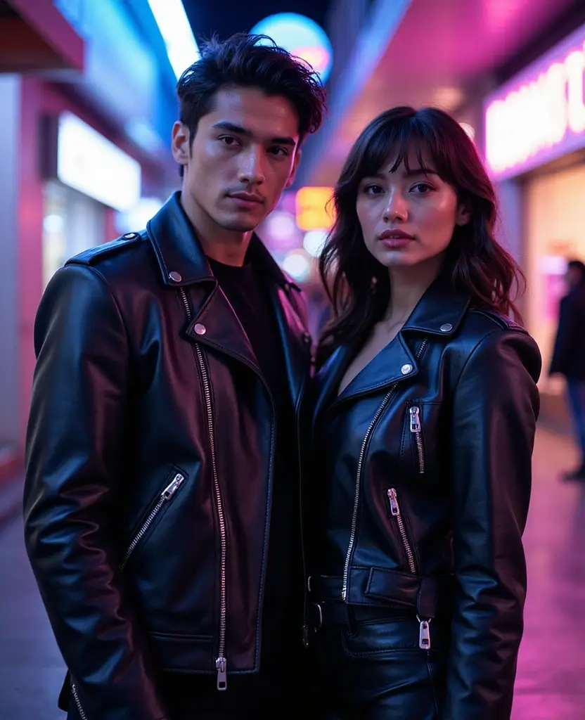 23 New York Style Outfit Ideas for Big City Vibes - 13. Sleek Leather for a Punk Edge