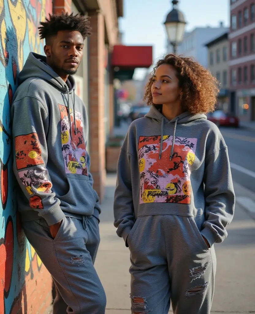 23 New York Style Outfit Ideas for Big City Vibes - 16. Edgy Streetwear for a Bold Statement