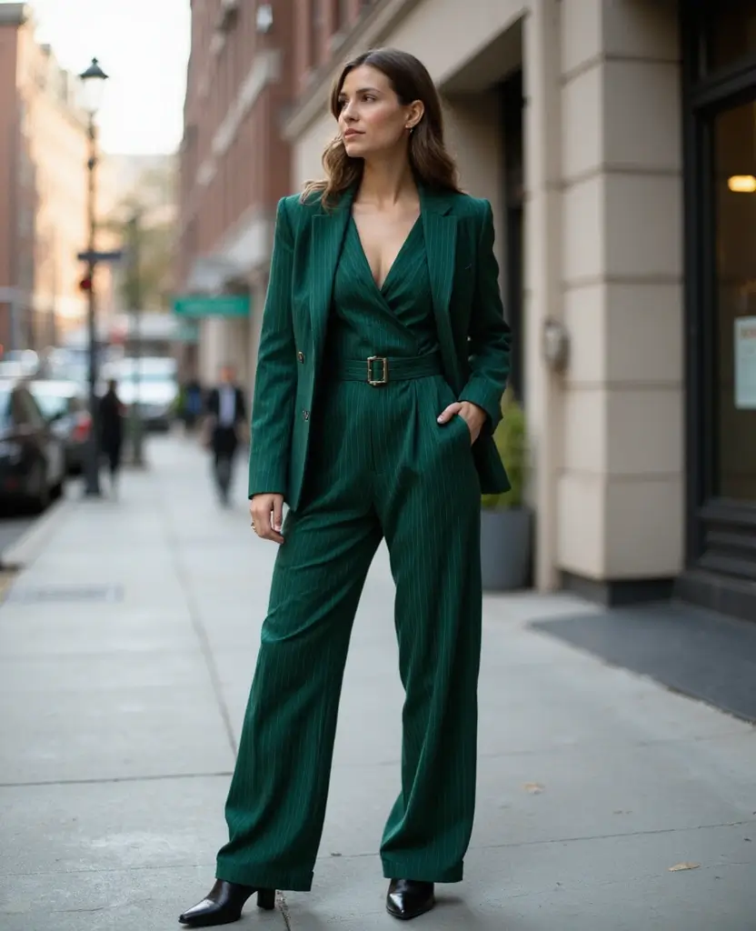23 OC Outfit Ideas for Creative Characters - 12. Polished Jumpsuits