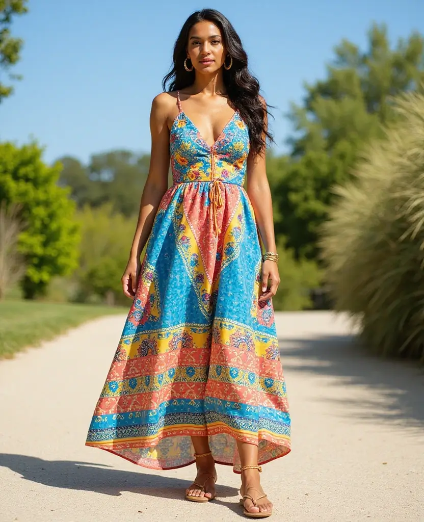 23 OC Outfit Ideas for Creative Characters - 7. Statement Dresses