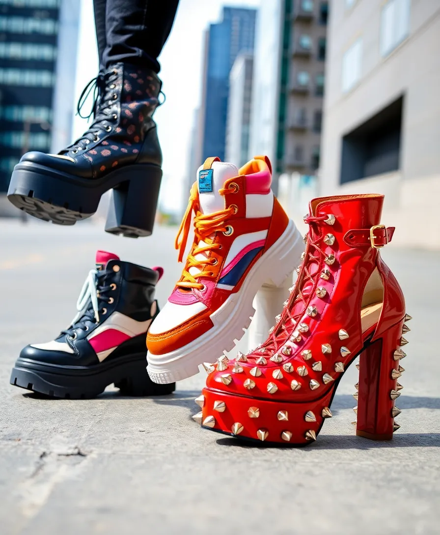23 Party Outfit Ideas for Every Dress Code: Emo-Inspired Edition - 11. Statement Footwear