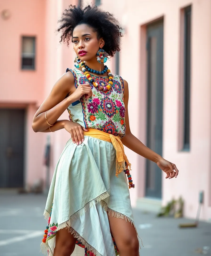 23 Party Outfit Ideas for Every Dress Code: Emo-Inspired Edition - 22. Artistic Layers