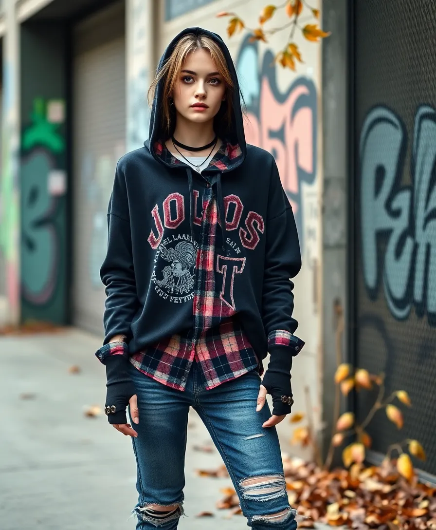 23 Party Outfit Ideas for Every Dress Code: Emo-Inspired Edition - 23. Seasonal Emo