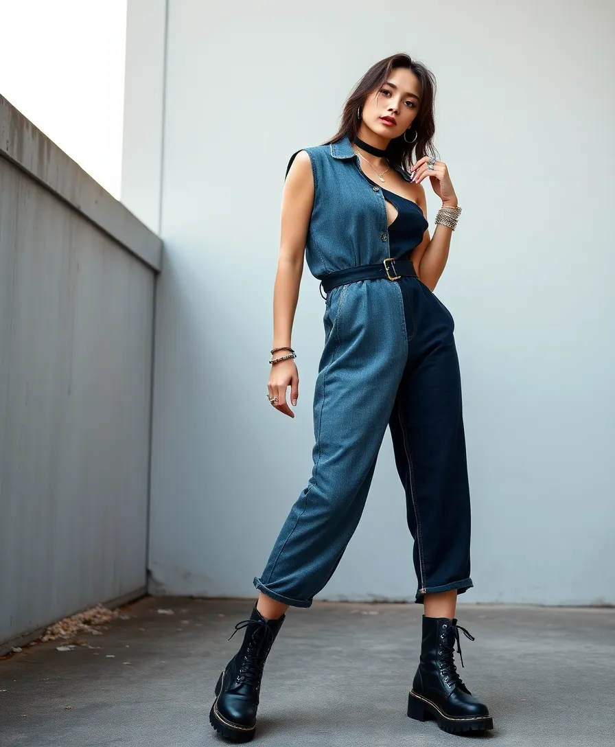23 Party Outfit Ideas for Every Dress Code: Emo-Inspired Edition - 7. Jumpsuits & Rompers