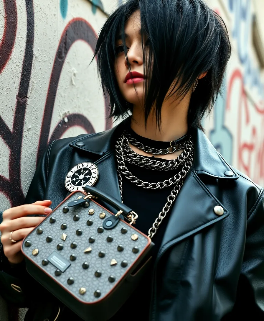 23 Party Outfit Ideas for Every Dress Code: Emo-Inspired Edition - 9. Edgy Accessories
