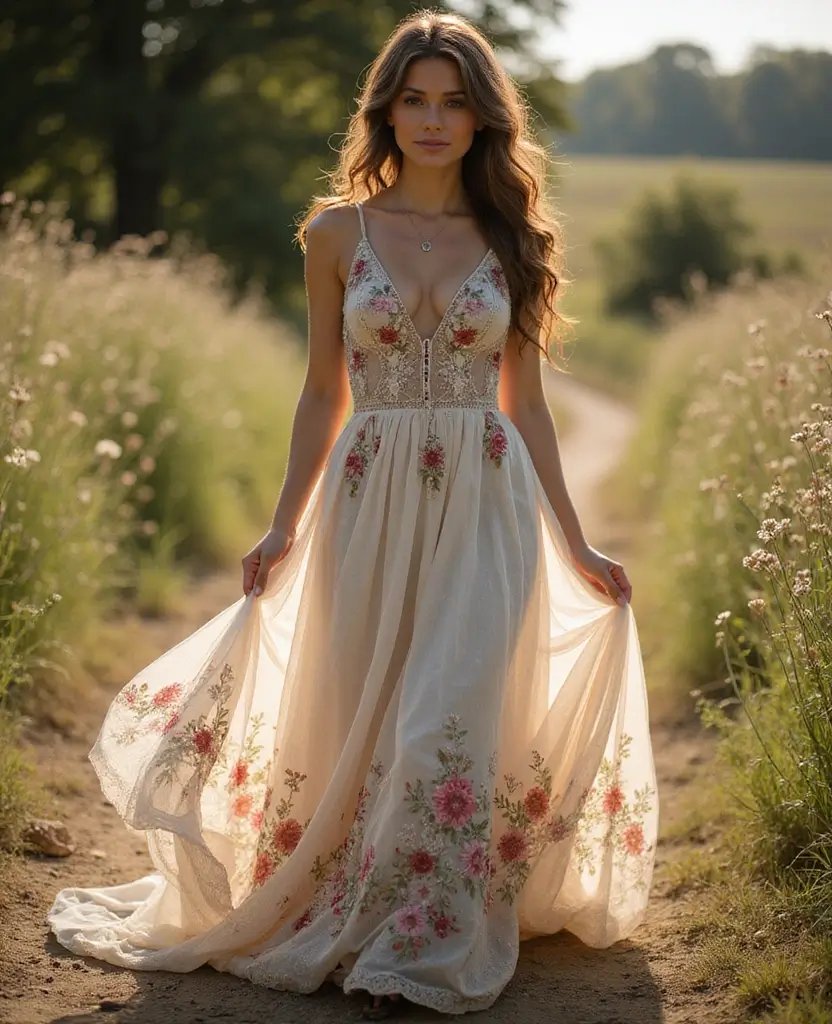 23 Plus Size Wedding Dresses That Flatter Every Curve - 13. Bohemian Vibes