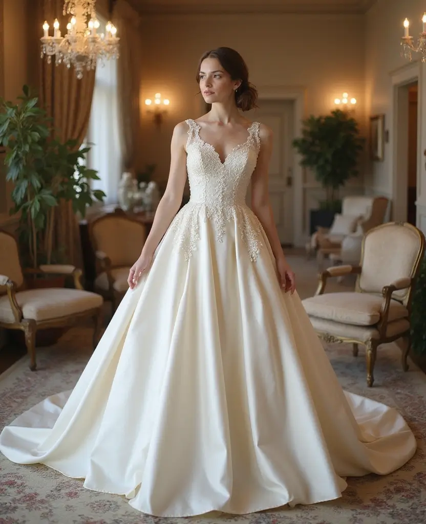 23 Plus Size Wedding Dresses That Flatter Every Curve - 21. Classic Silhouettes